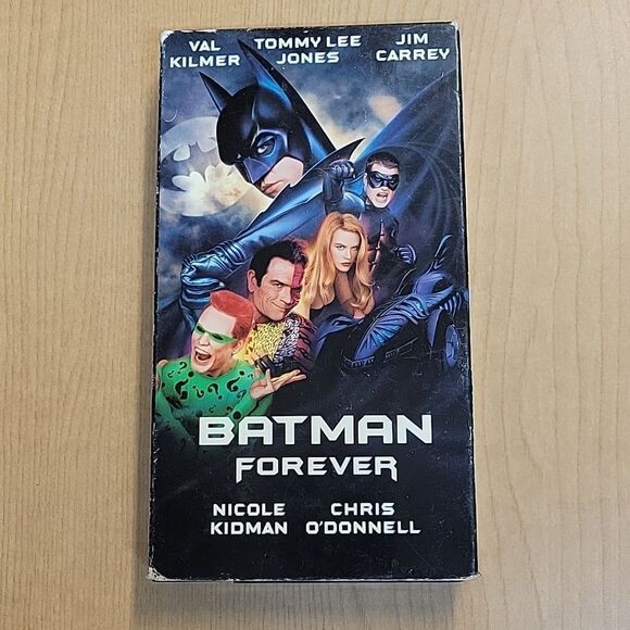 Batman Comic Book 1992, Batman Forever Vhs, Book, Folder, Paper Mask - Picture 7 of 13